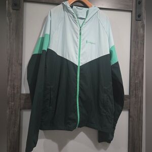 Cotopaxi Men's Green Glacier Dark Forest Palmas Active Jacket - XL